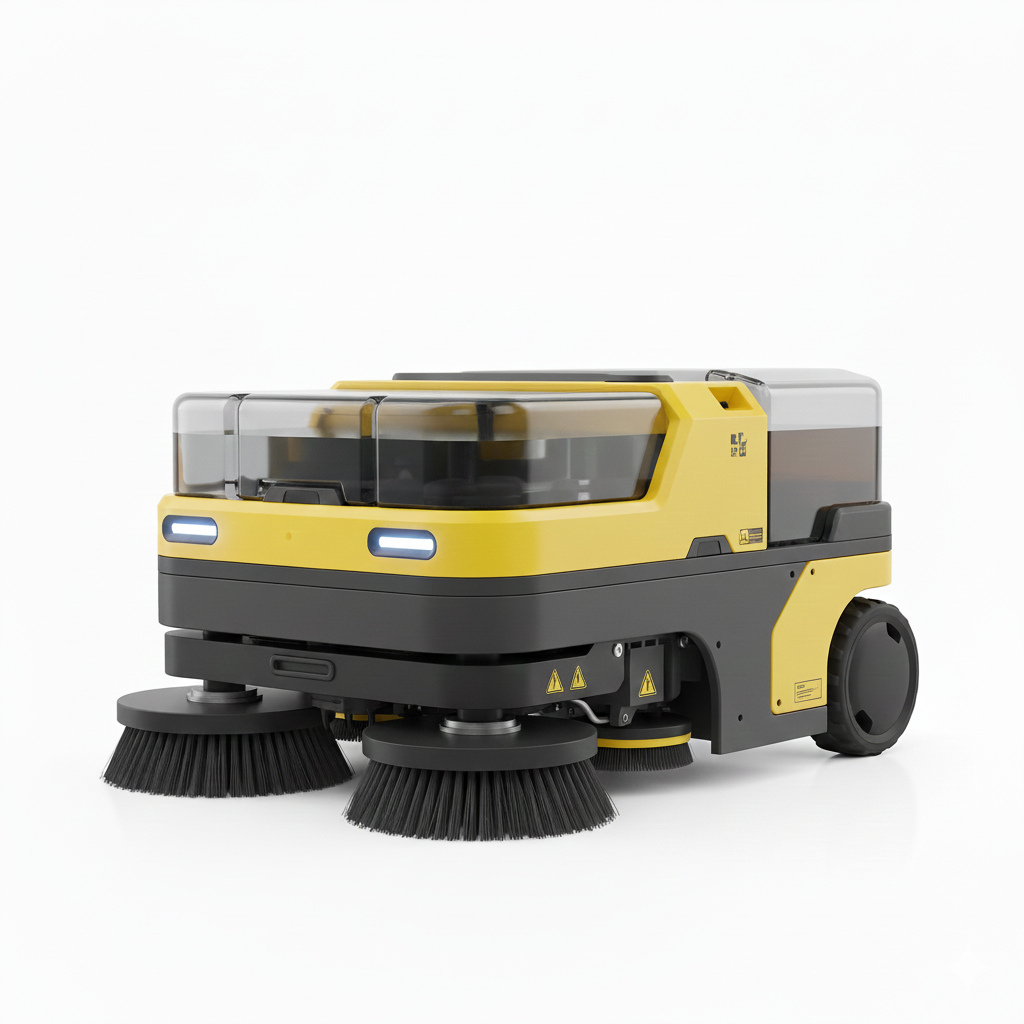 工業與大動力儲能 大型清潔設備示意圖