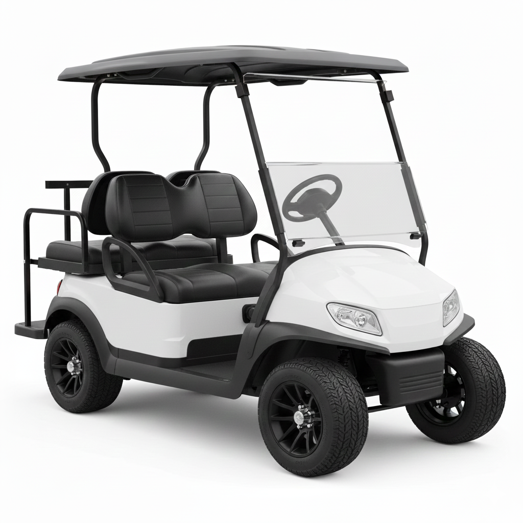 工業與大動力儲能 高爾夫球車示意圖